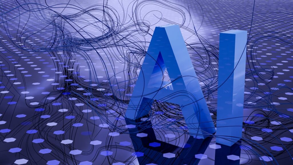 Abstract AI visualisation