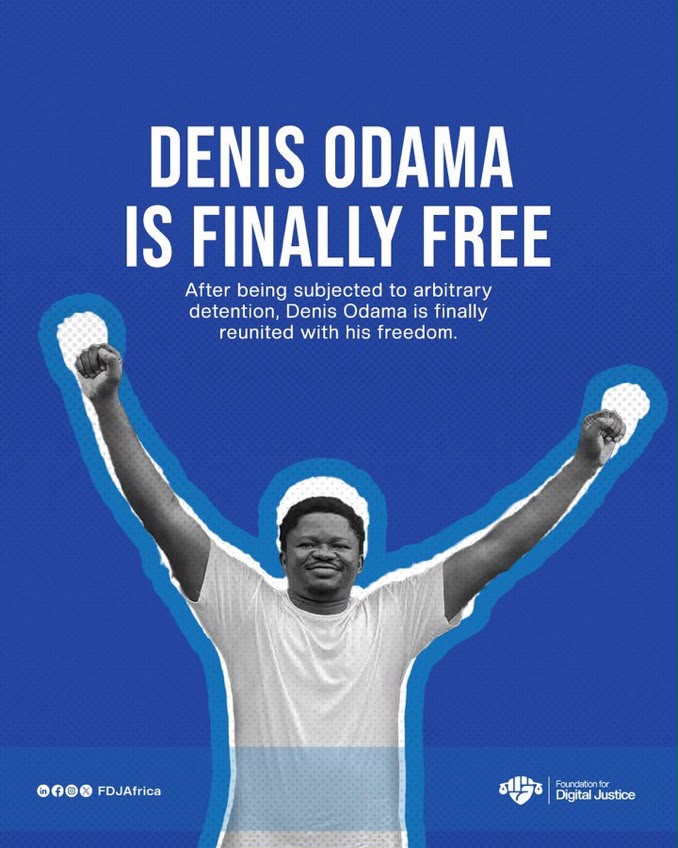 Denis Odama, social critic and activist